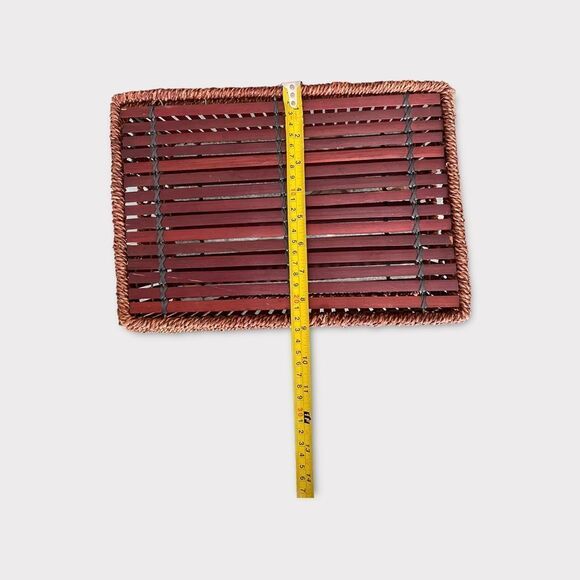 BROWN Rustic Basket Box - Picture 7 of 8